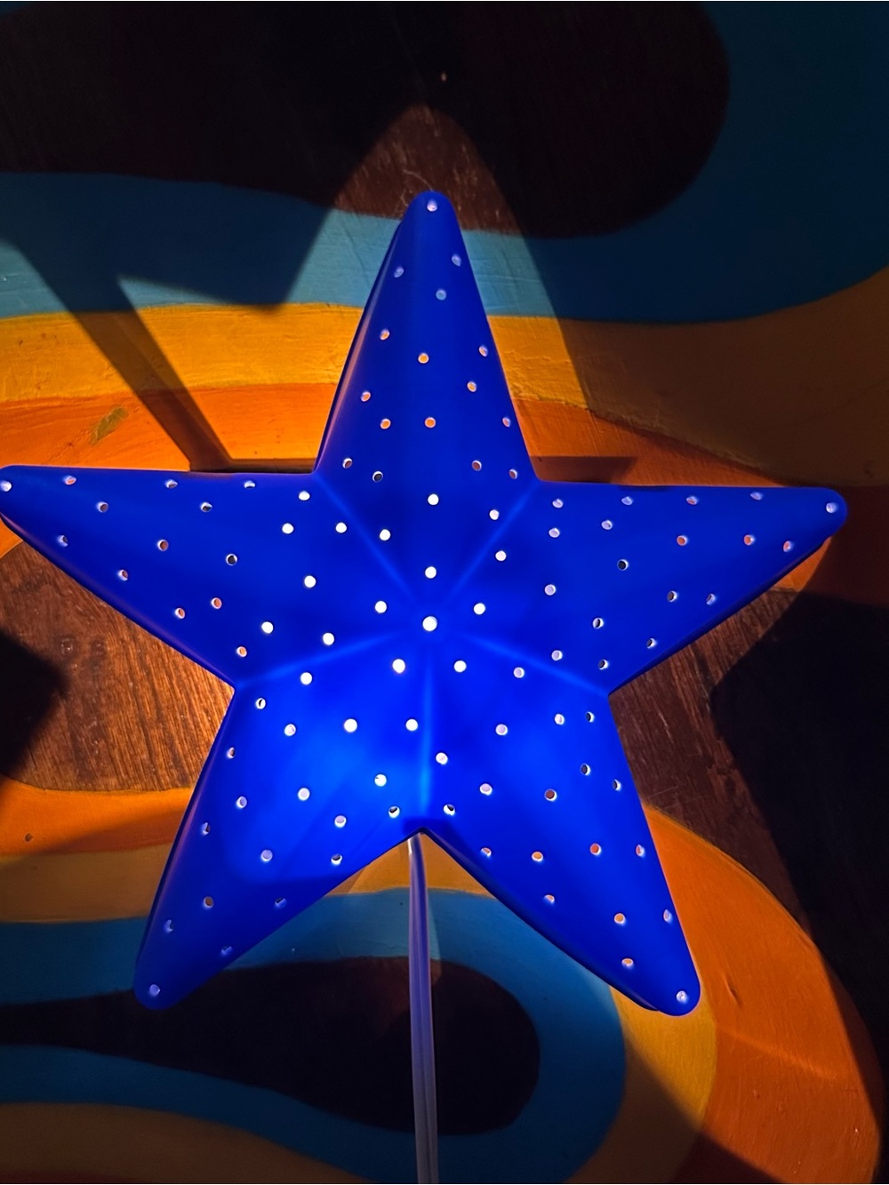 Blue Star Party Light by IKEA